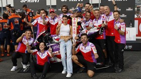 FOTO: Martin Bikin Bagnaia Pusing di Sprint Race MotoGP Jepang