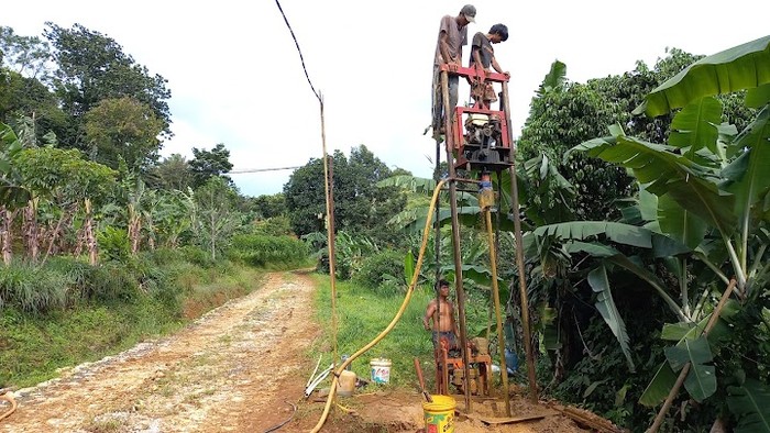 Clean water drilled well/Alvin Setiawan - detikProperty