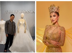 Gaun Rancangan Yusuf Isvania Tampil di Miss Aura International 2023