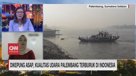 VIDEO: Dikepung Asap, Kualitas Udara Palembang Terburuk di Indonesia