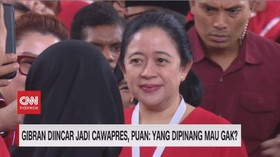 VIDEO: Gibran Diincar Jadi Cawapres, Puan: Yang Dipinang Mau Gak?