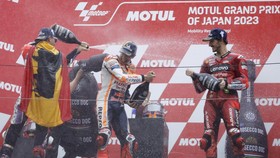Marc Marquez Akhirnya Naik Podium di Balapan Minggu MotoGP 2023