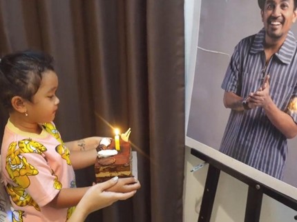 Menyentuh, 5 Potret Mutia Ayu dan Sang Putri Gewa Rayakan Ultah Mendiang Glenn Fredly