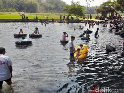 Mata Air Cikandung Sumedang Jadi Serbuan Wisatawan di Musim Kemarau