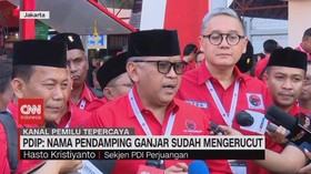 VIDEO: PDIP: Nama Pendamping Ganjar Sudah Mengerucut
