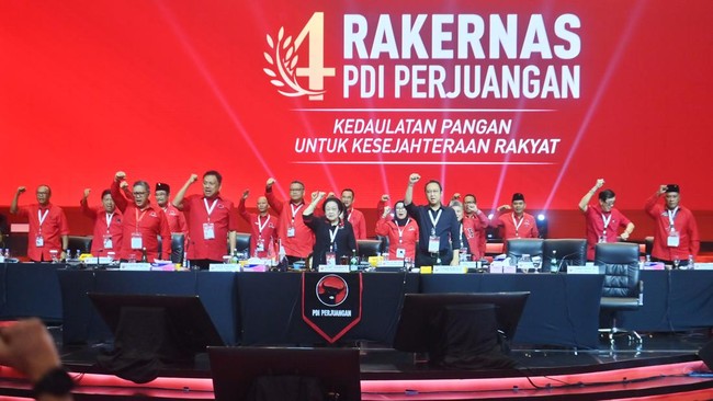 Rakernas IV PDIP yang digelar selama tiga hari mulai 29 September hingga 1 Oktober menghasilkan sejumlah poin rekomendasi. Berikut rinciannya.