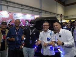 Serunya Zulhas Keliling IMX 2023 Ditemani Fitra Eri-Om Mobi-Raffi Ahmad