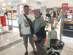 Beli Sepeda Listrik di Transmart Full Day Sale, Pengunjung Ini Hemat Rp 1,3 Jutaan