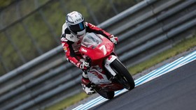 Veda Ega Juara Race 2 ATC Jepang, Indonesia Raya Kembali Berkumandang