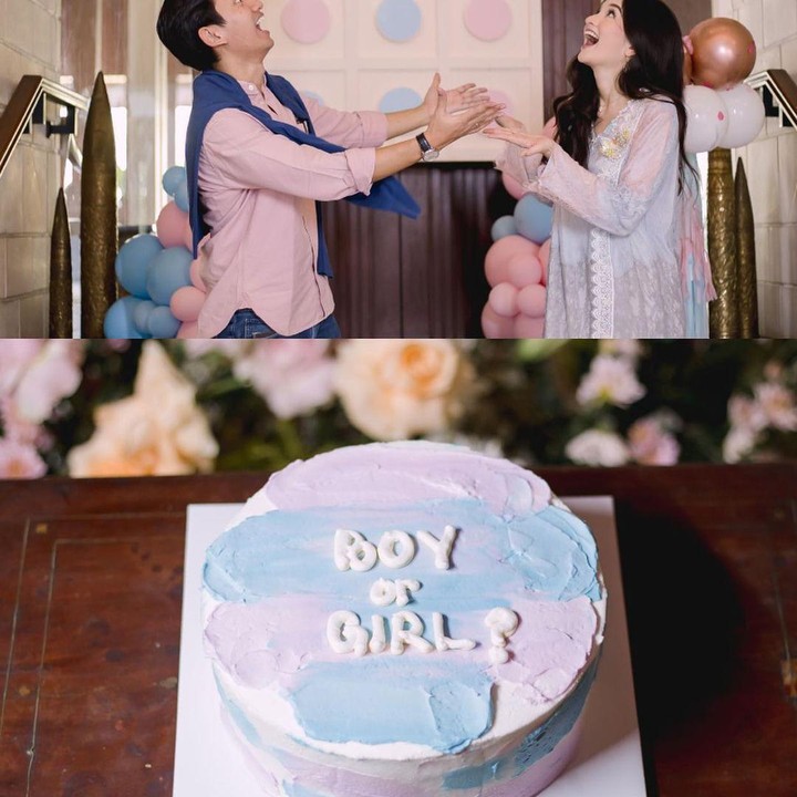 <p>Dari acara tersebut diketahui anak pertama Belva dan Sabrina berjenis kelamin perempuan, Bunda. Hal tersebut terlihat dari balon pink yang diterbangkan oleh keduanya. (Foto: Instagram: @sabrinaanggaraini)</p>