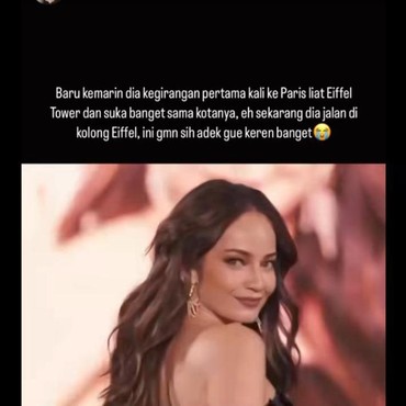 Jadi Istri Diplomat, 7 Potret Enzy Storia Catwalk Bareng Kendall Jenner di Paris