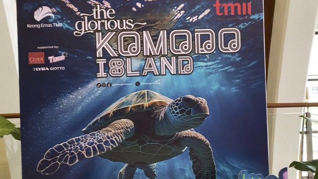 film "The Glorious Komodo Island" ini juga menyajikan sebuah pengalaman imersif (immersive experience) bagi para penonton melalui media layar raksasa.