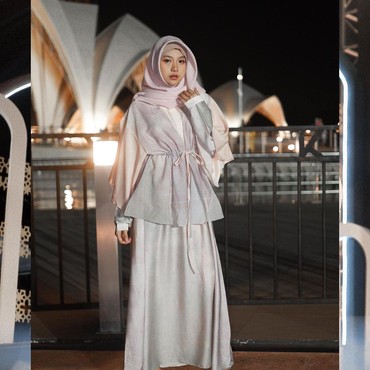 Disebut Mualaf, 7 Potret Ghea Indrawari Pakai Hijab Bikin Pangling