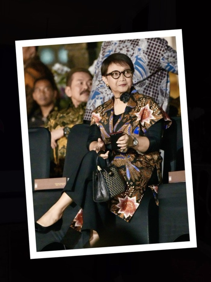 Retno Marsudi di Istana Berbatik