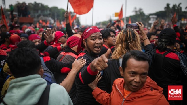 Presiden Partai Buruh Said Iqbal mengatakan aksi dibatalkan usai pihak buruh berdiskusi dengan pemerintah bersama DPR RI dan telah mencapai kesepakatan.