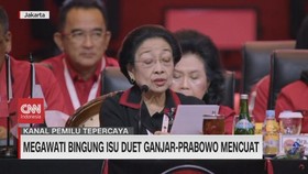 VIDEO: Megawati Bingung Isu Duet Ganjar-Prabowo Mencuat