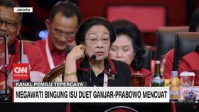 VIDEO: Megawati Bingung Isu Duet Ganjar-Prabowo Mencuat