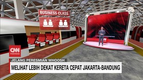 VIDEO: Melihat Lebih Dekat Kereta Cepat Jakarta-Bandung