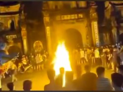 Asyik Nonton Festival, 3 Bocah Terbakar Api Unggun