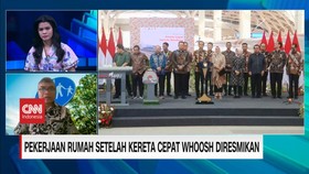 VIDEO: Pekerjaan Rumah Setelah Kereta Cepat WHOOSH Diresmikan