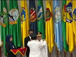 Dirjen Bina Keuangan Daerah Kemendagri Resmi Jabat Pj Gubernur Sumsel