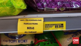 Beli Beras di Super Indo-Alfamart Cs Dibatasi, Hanya 10 Kg per Hari