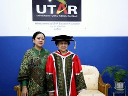 Mega Dapat Doktor HC Ke-10, Puan: Saya Insyaallah Punya 25 Tahun Mengejar