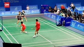 VIDEO: Rinov-Pitha Lolos Babak 16 Besar Bulutangkis Asian Games 2022