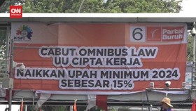 VIDEO: Buruh Ancam Mogok Nasional Bila MK Tak Cabut UU Cipta Kerja