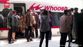 VIDEO: Momen Jokowi Resmikan Kereta Cepat WHOOSH