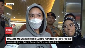 VIDEO: Amanda Manopo Diperiksa Kasus Promosi Judi Online