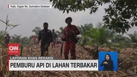 VIDEO: Cerita Pemburu Api di Lahan Terbakar