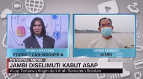 VIDEO: Jambi Diselimuti Kabut Asap