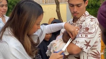 7 Potret Jennifer Coppen & Kekasih Bule Gelar Akikah Sang Anak Tercinta