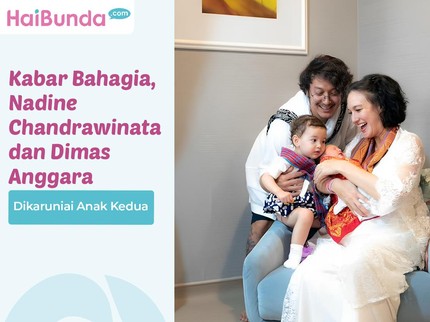 Kabar Bahagia, Nadine Chandrawinata dan Dimas Anggara Dikaruniai Anak Kedua