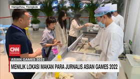VIDEO: Menilik Lokasi Makan Para Jurnalis ASIAN Games 2022