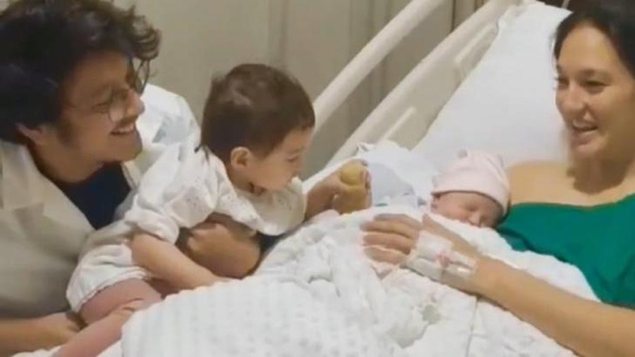 Nadine Chandrawinata Lahirkan Anak Kedua