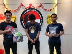 50 Gram Sabu dalam Saset Makanan-Minuman Disita dari Pengedar di Surabaya