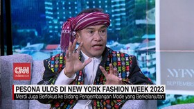 VIDEO: Pesona Ulos Di New York Fashion Week 2023