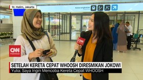 VIDEO: Sehari Setelah Kereta Cepat WHOOSH Diresmikan Jokowi