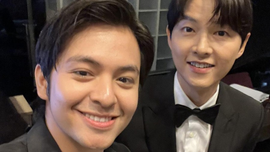 Angga Yunanda dan Song Joong Ki