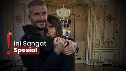 Momen Langka, David Beckham Boyong Keluarga ke Premier Docu-Series