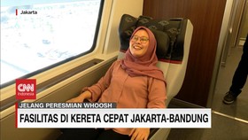 VIDEO: Fasilitas di Kereta Cepat Jakarta-Bandung
