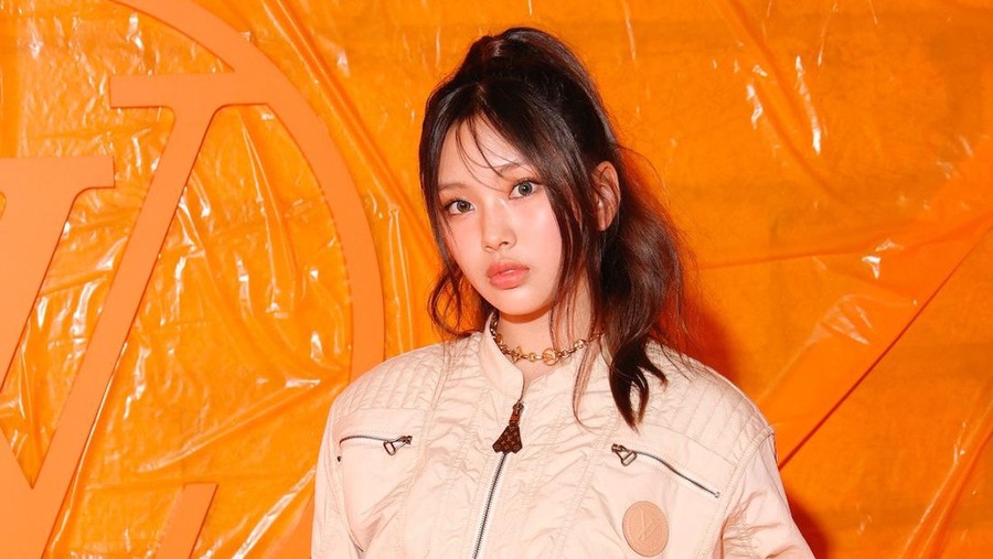 Hyein NewJeans di Paris Fashion Week 2023