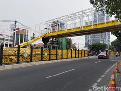 JPO Soepomo Dibangun di Tebet Jaksel, Liftnya Ada 2!