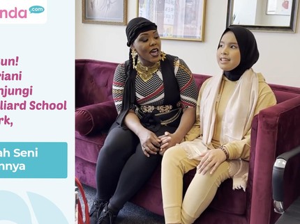 Keren Bun! Putri Ariani Mengunjungi The Juilliard School New York, Sekolah Seni Impiannya