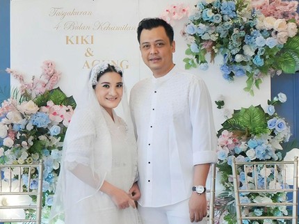 5 Potret Tasyakuran 4 Bulan Kehamilan Kiki Amalia, Bahagia Nantikan Kelahiran Anak Pertama