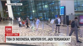 VIDEO: Mentan Syahrul Yasin Limpo Tiba di Indonesia