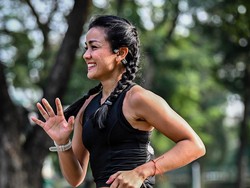 Persiapan Nirina Zubir Ikut Lari Marathon di Berlin