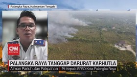 VIDEO: Palangka Raya Tanggap Darurat Karhutla